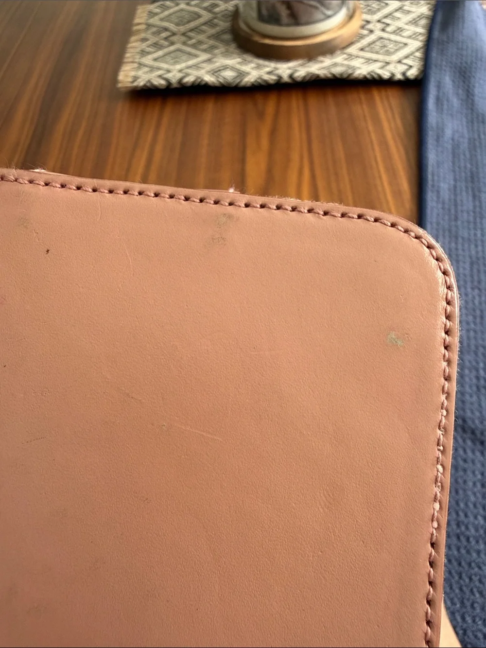 Vintage Gucci Pink GG Canvas Vanity Case with Top Handle